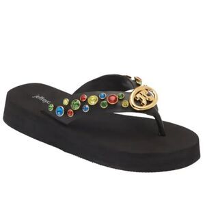 NWOB Jeffrey Campbell Jewel flip flops